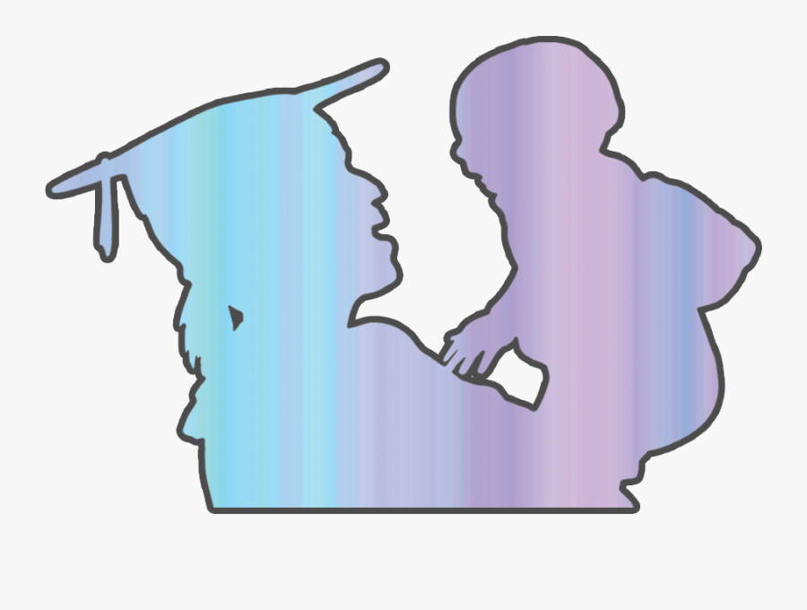 Daycare And Online Class - Teen Parent Graduation Clipart, Transparent Clipart
