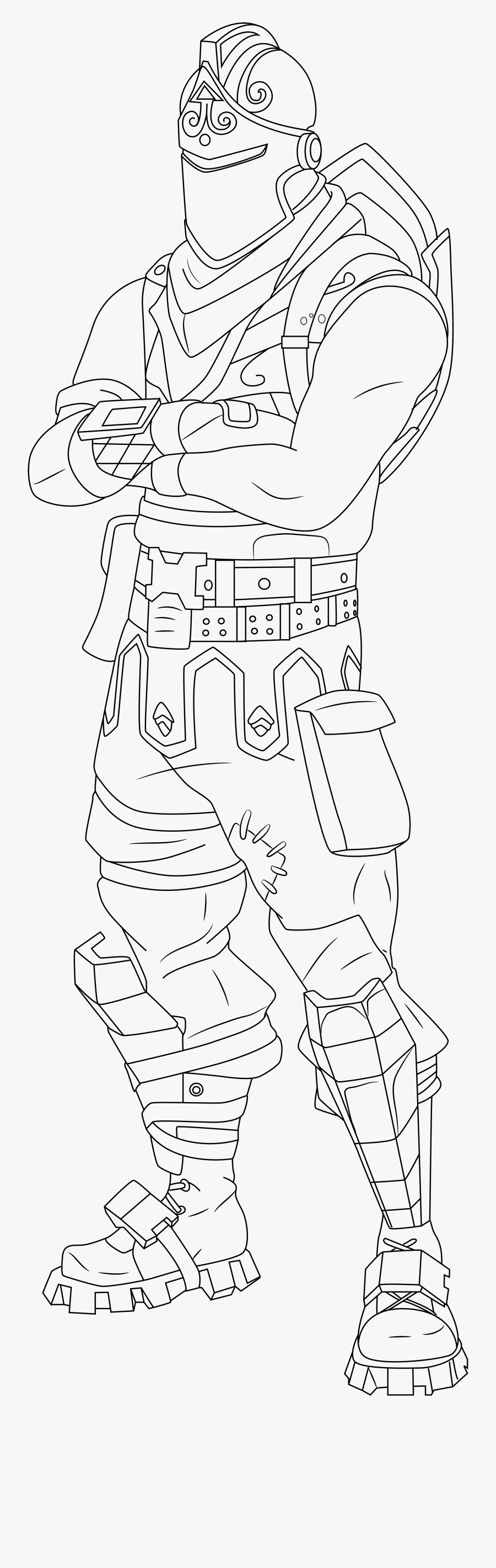 Coloring Pages Coloring Book World Animal Coloringets - Black Knight Black And White Fortnite, Transparent Clipart