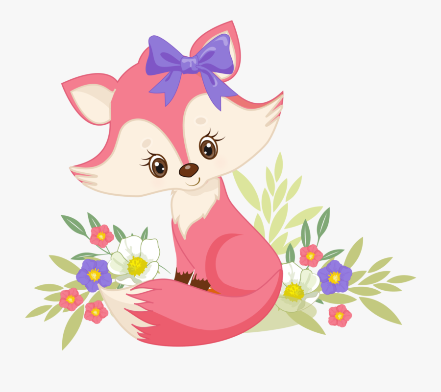 Cute Baby Fox Clipart, Transparent Clipart