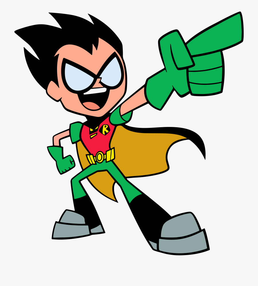 Teen Titans Robin Clip, Transparent Clipart
