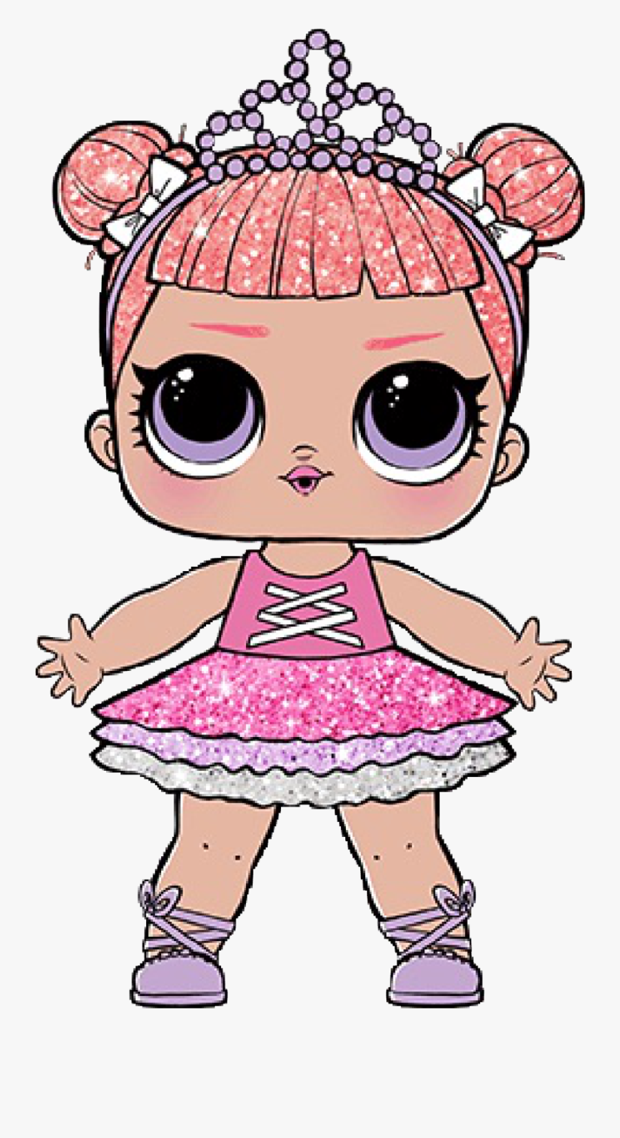 Transparent Lol Doll Png - Lol Center Stage Glitter , Free Transparent