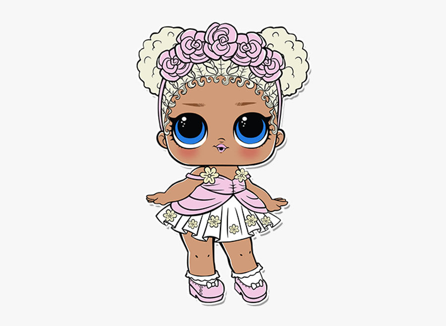 Flower Girl Lol Doll , Free Transparent. smyths princess dolls. 