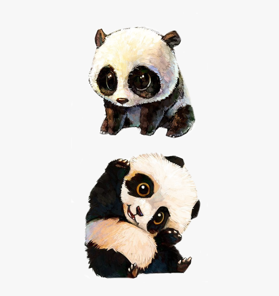 Clip Art Picture Of A Panda Bear Cute Baby Panda Painting Free Transparent Clipart Clipartkey