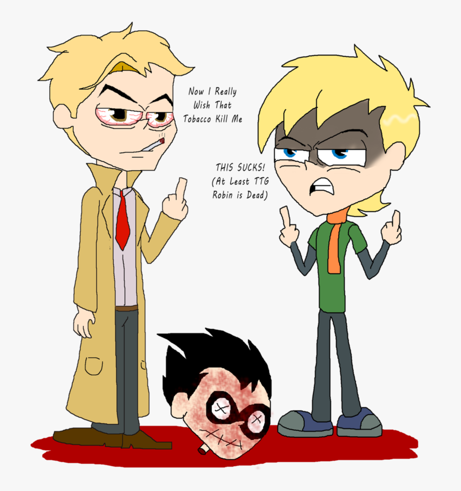 Transparent Teen Titans Go Png - Constantine Cartoon, Transparent Clipart