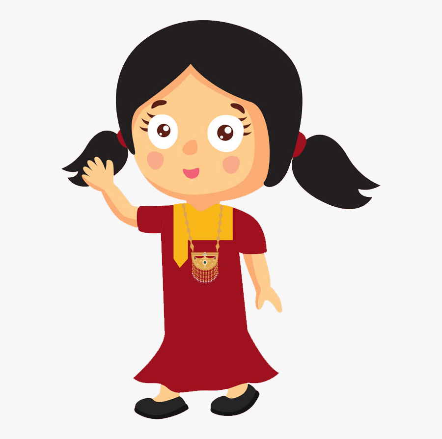 Pin By Redrose 4u On Eid, Clip Art And Paper Toys - Emirati Kids Cartoon, Transparent Clipart