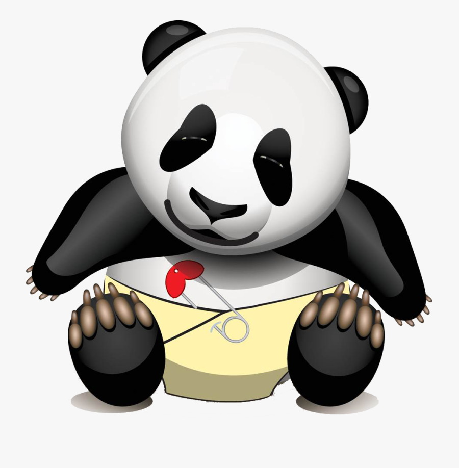 Giant Panda, Transparent Clipart