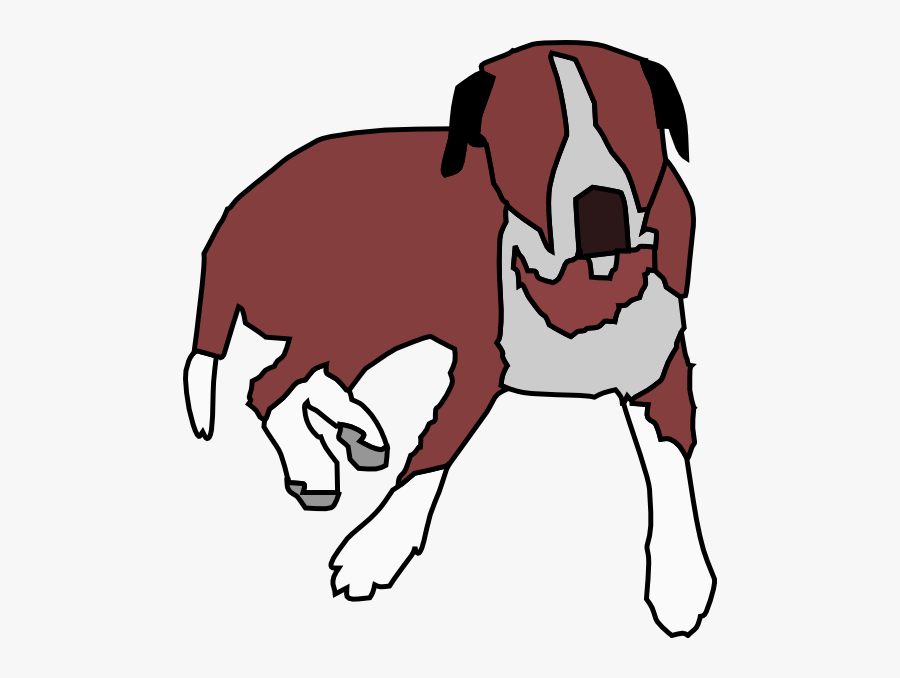 Cartoon Dog Sitting Svg Clip Arts - Clip Art, Transparent Clipart