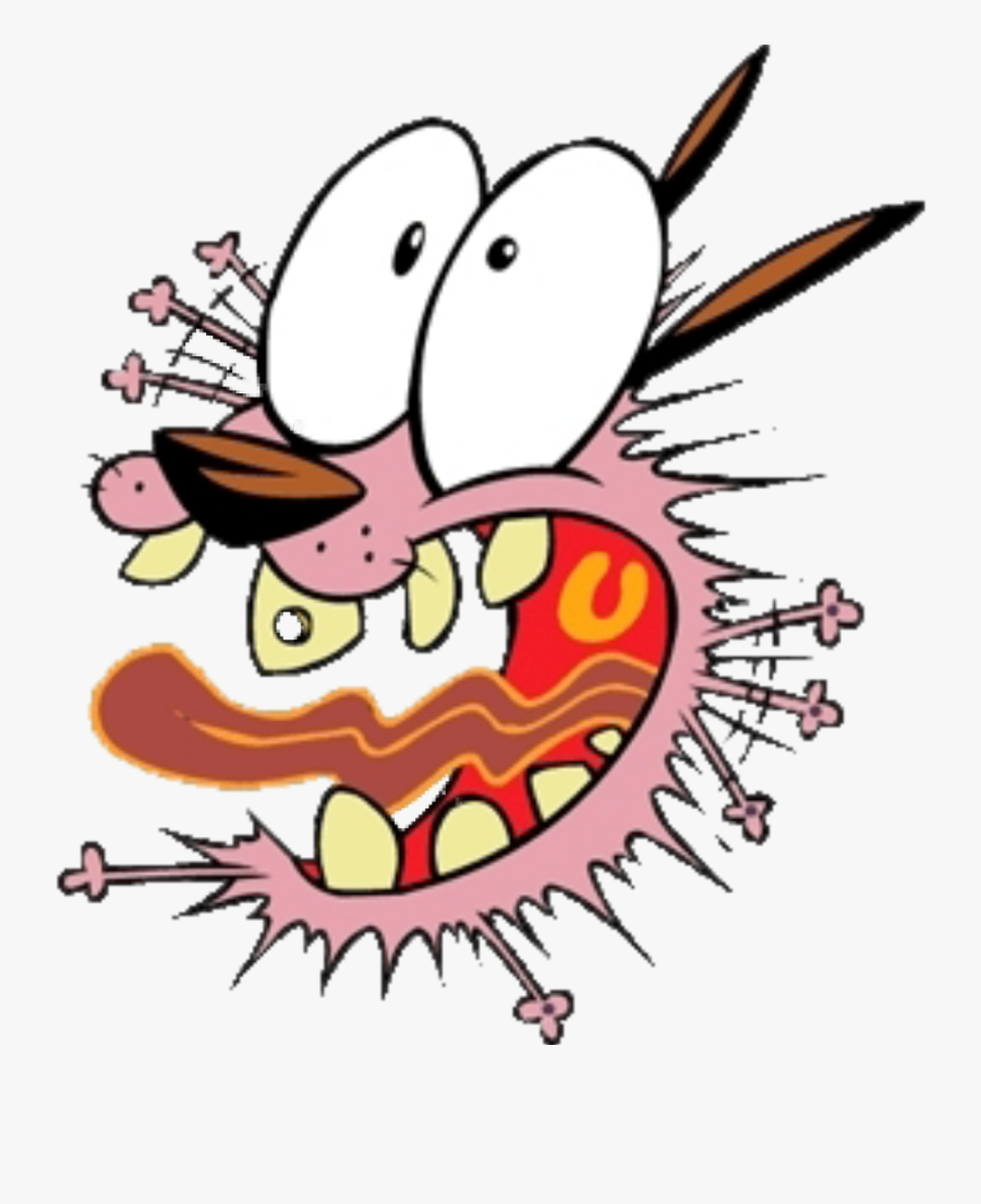 #courage #the #cowardly #dog #coragem #o #cao #covarde - Courage The Cowardly Dog Transparent, Transparent Clipart