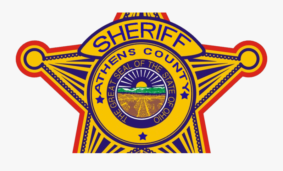 Athens Man Charged With Murder Of Elderly Woman - Athens County Sheriff Badge, Transparent Clipart