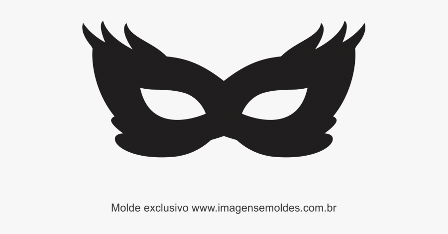 Mardi Orleans Graphics Carnival Gras Mask Vector - Mardi Gras Mask Silhouette, Transparent Clipart