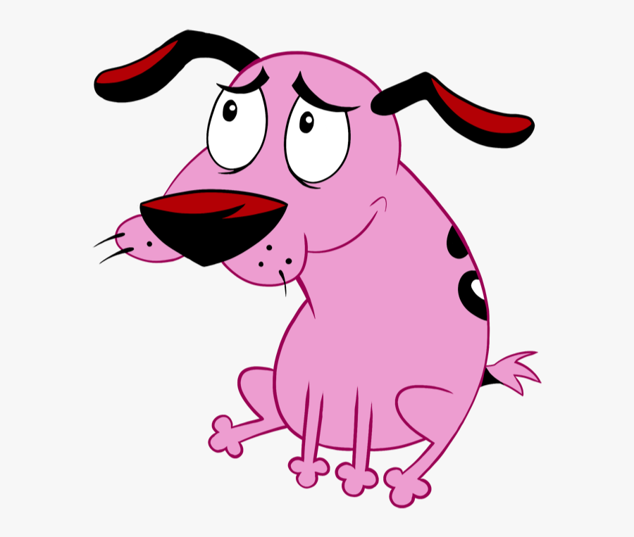 Courage The Cowardly Dog By Epicgaara Clipart , Png - Courage The Cowardly Dog Sticker Transparent, Transparent Clipart
