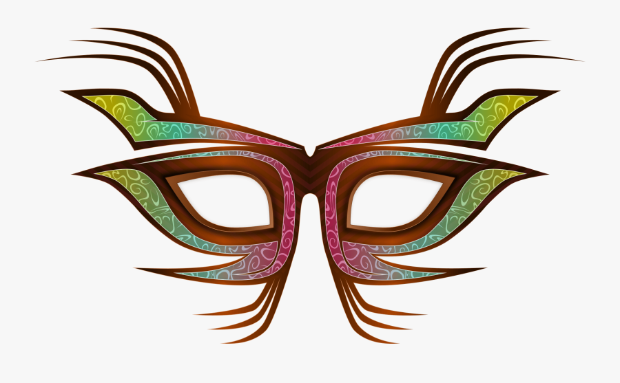 Clipart - Party Mask Png, Transparent Clipart