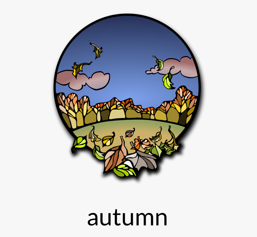 Art,artwork,organism - Fall Landscape Coloring Pages, Transparent Clipart