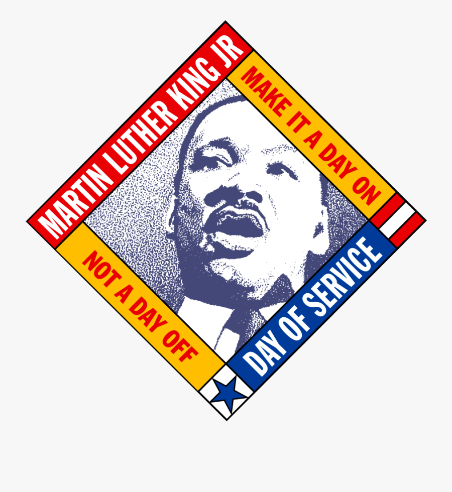 Transparent Mlk Day Clipart - Martin Luther King Jr Day Of Service 2019, Transparent Clipart