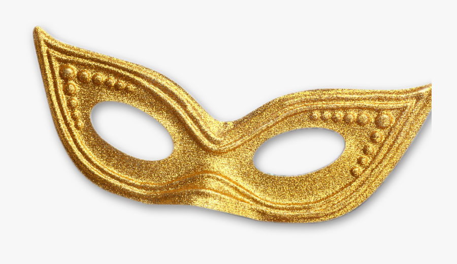 Carnival Mask Png - Gold Carnival Mask Transparent, Transparent Clipart