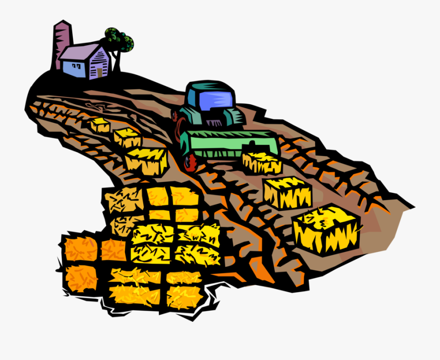 Transparent Farmer On Tractor Clipart, Transparent Clipart