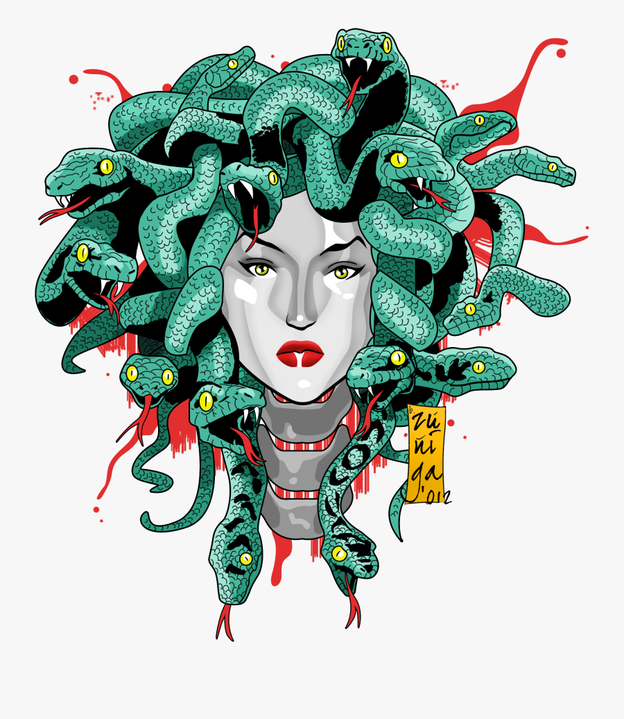 Transparent Medusa Png - Medusa Myth Transparent Background, Transparent Clipart