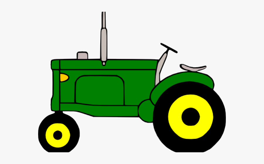 John Deere Tractor Drawing, Transparent Clipart