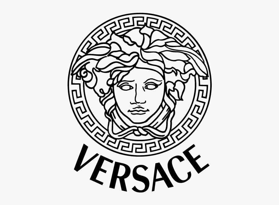 Versace Medusa Vector Logo - Logo Versace Vettoriale, Transparent Clipart