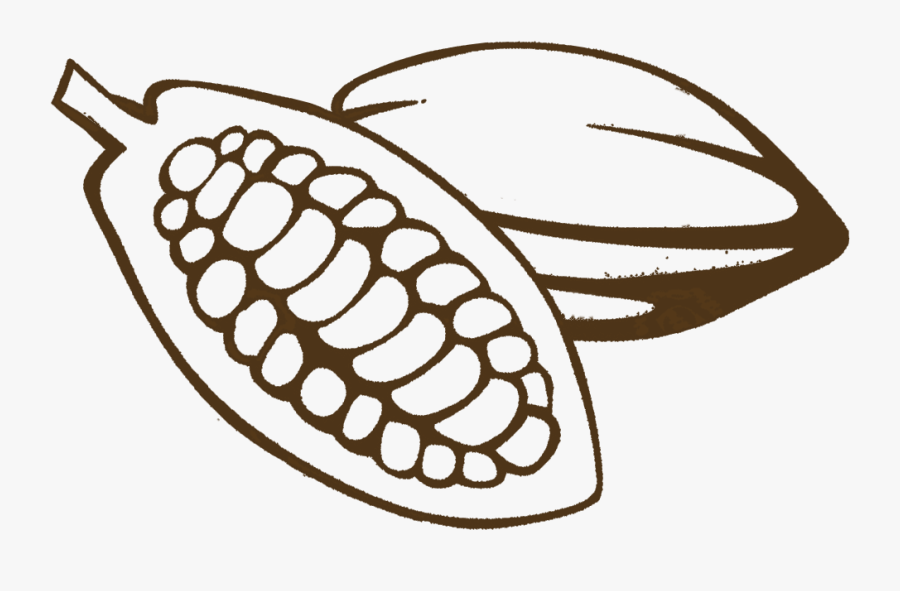 Cocoa Pod Clip Art, Transparent Clipart