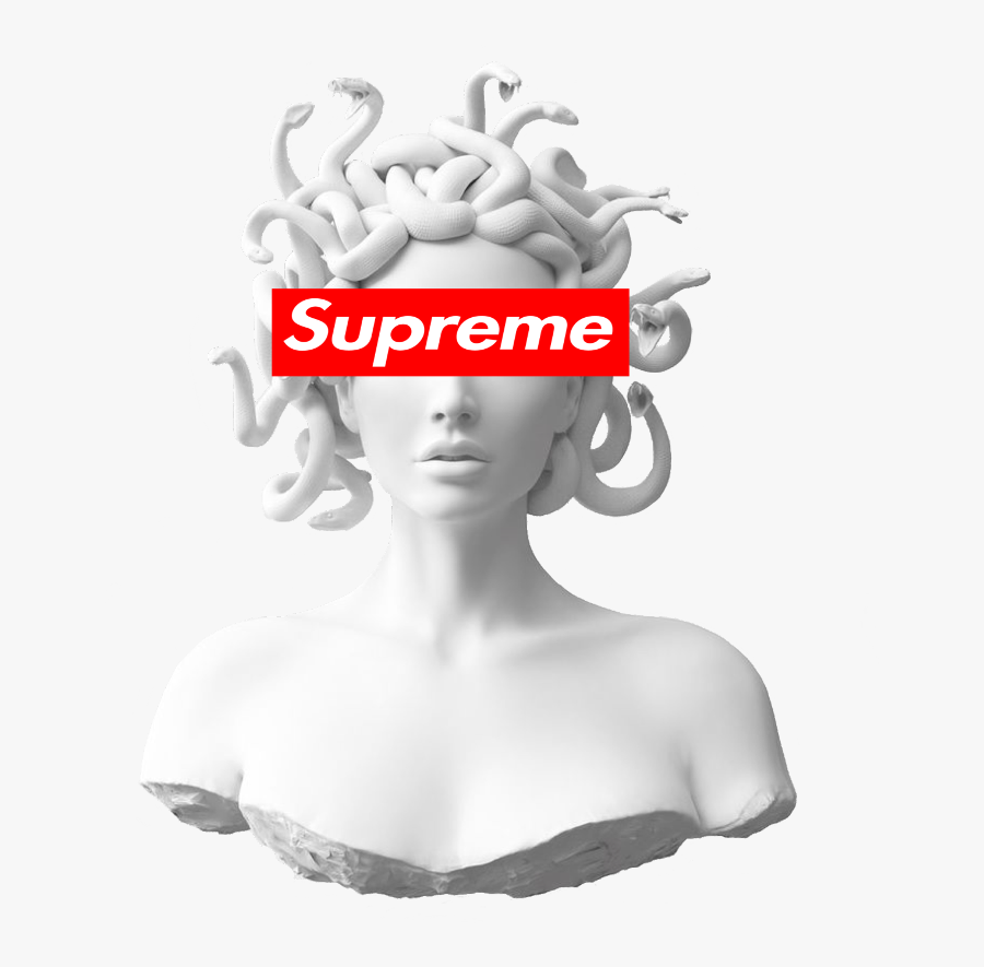 #supreme #medusa - We Heart It Medusa, Transparent Clipart