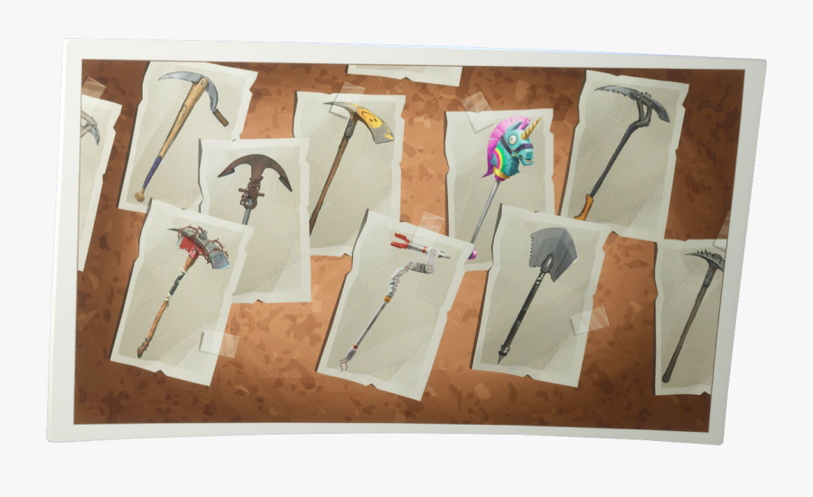 Fortnite Harvesting Tools Png Image - Fortnite Harvesting Tools Background, Transparent Clipart