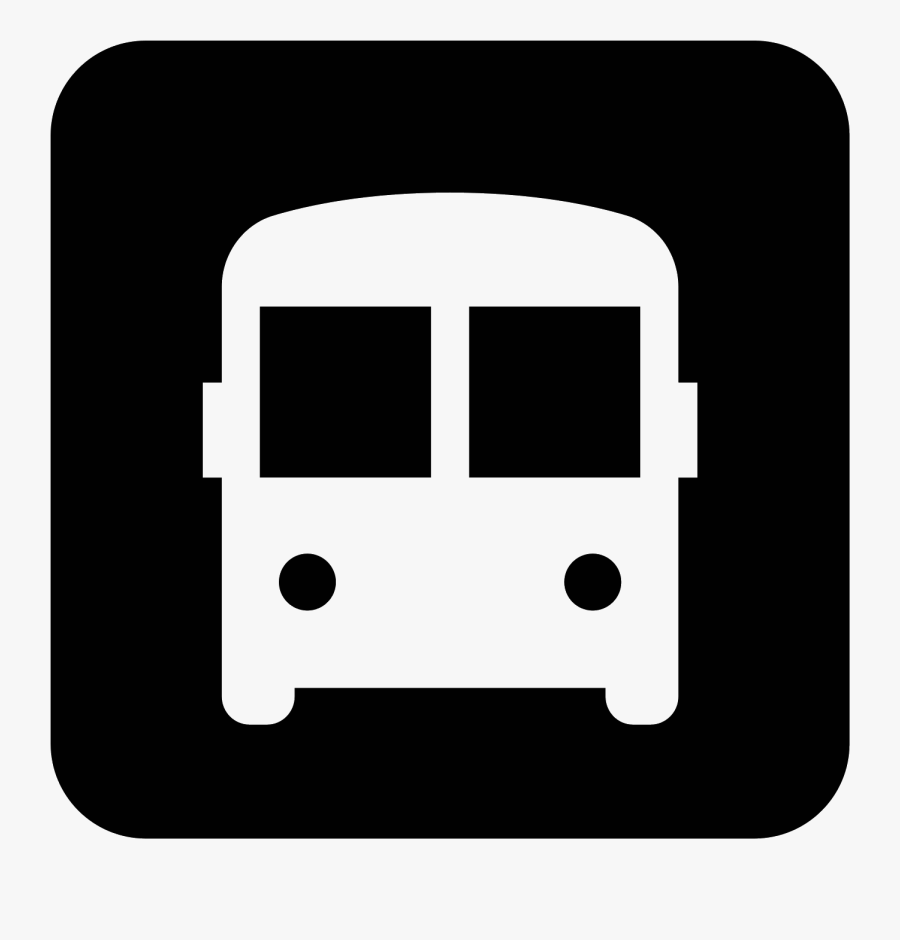 Free Library Stop Filled Cones Download Gratuito Em - Bus Stop Png, Transparent Clipart