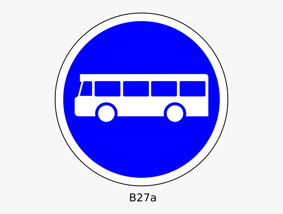 Transparent Bus Station Clipart - Bus Stop Road Signs, Transparent Clipart