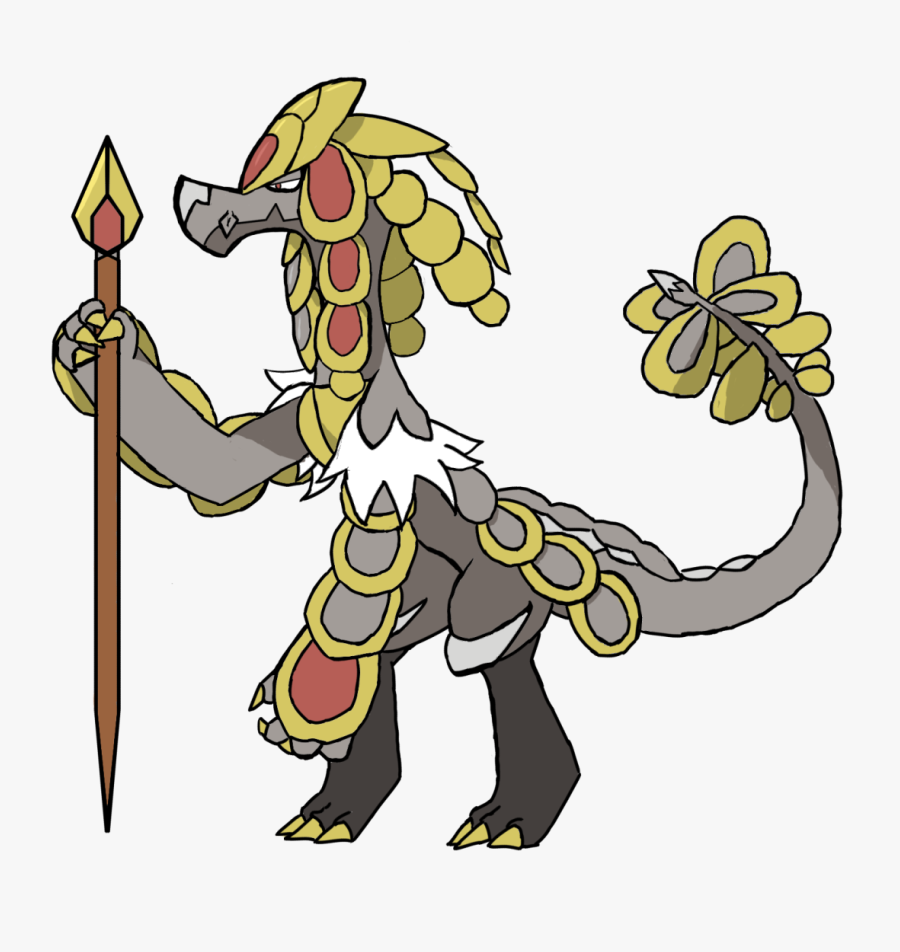 Dhelmise Enthusiast Kommo-o Is Absolutely My New Favorite - Cartoon, Transparent Clipart
