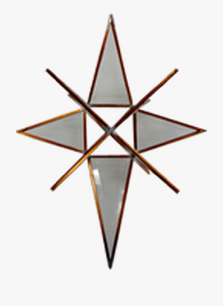 Transparent Star Of Bethlehem Clipart Black And White - Triangle, Transparent Clipart