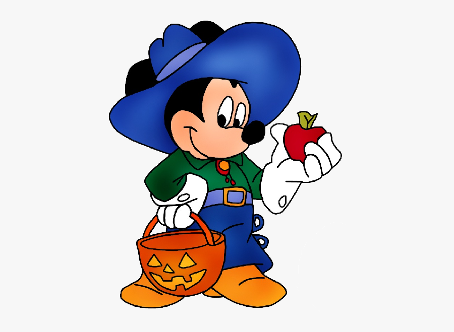 Mickey Mouse Halloween Clipart - Free Clip Art Mickey Mouse Halloween, Transparent Clipart