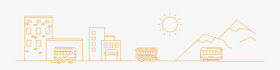 City Scene, Transparent Clipart