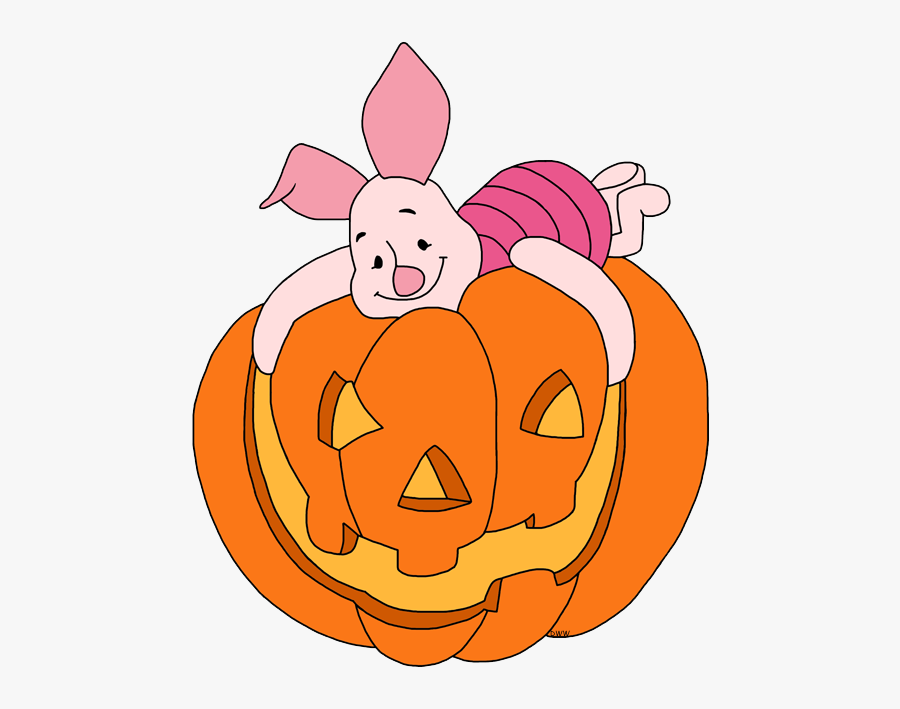 Piglet Pumpkin, Transparent Clipart