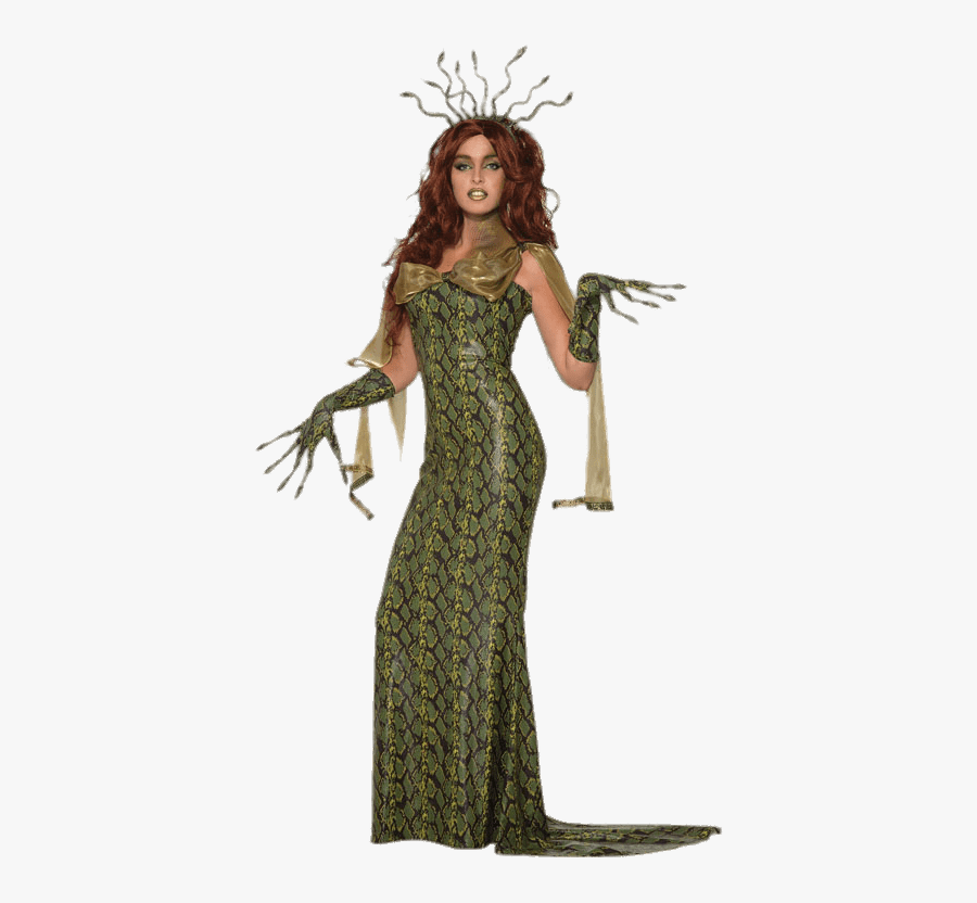 Medusa Costume, Transparent Clipart