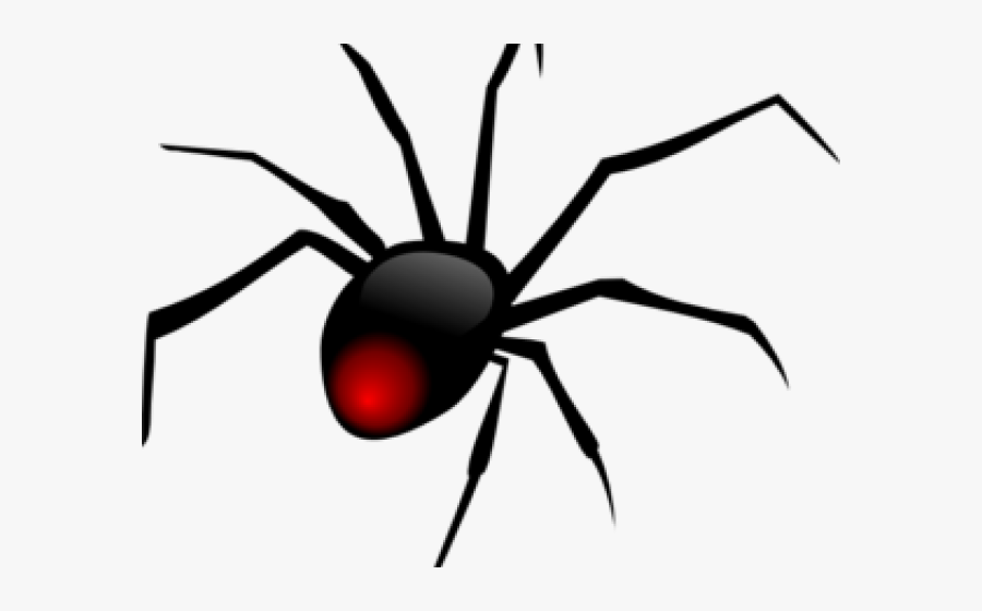 Transparent Backyard Clipart - Spider Cartoon Transparent Background, Transparent Clipart