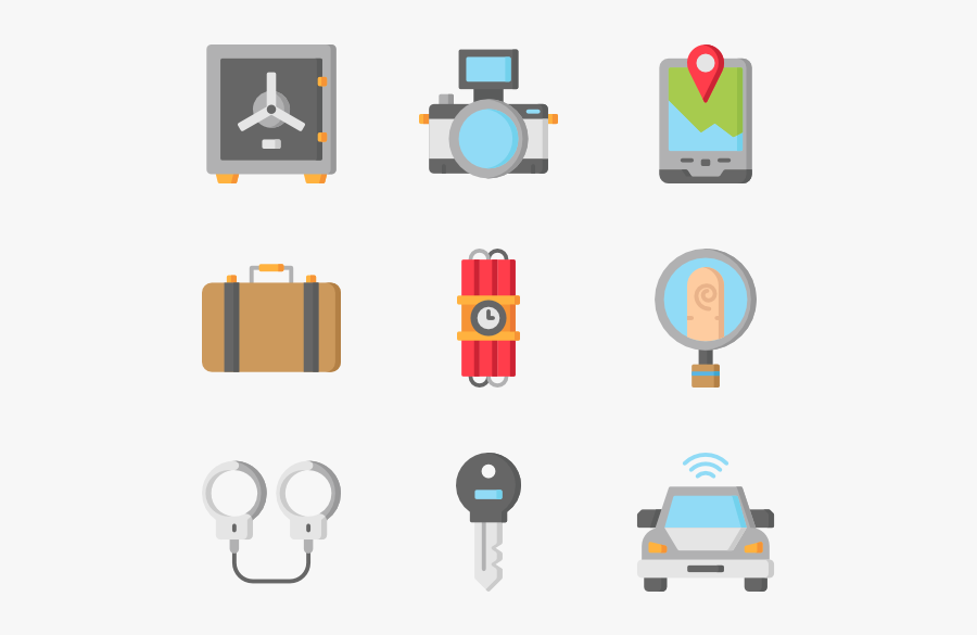 Secret Spy - Secret Agent Spy Icon, Transparent Clipart