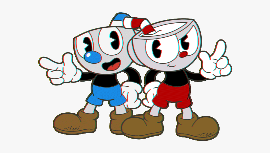 Scratch Studio - Cuphead Png - Cuphead And Mugman Png, Transparent Clipart