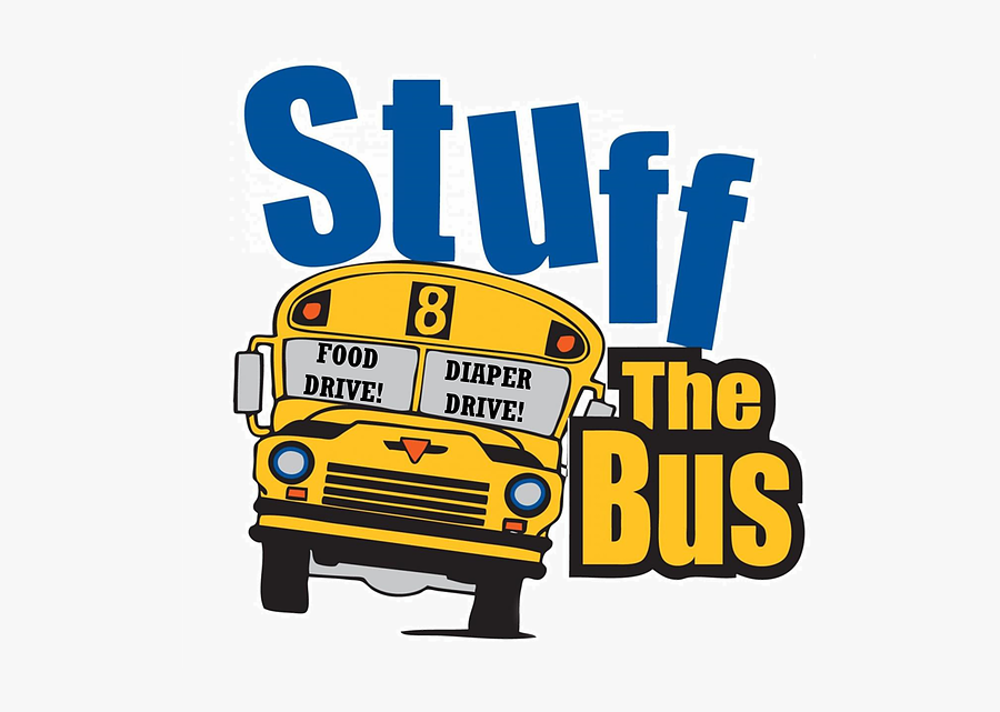 Transparent School Bus Driver Clipart - Stuff The Bus Salvation Army, Transparent Clipart