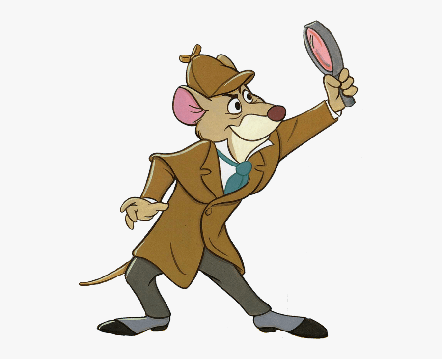 Transparent Sherlock Holmes Clipart Free - Great Mouse Detective Png, Transparent Clipart