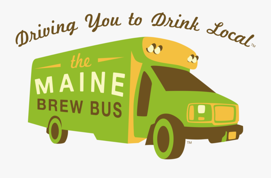Clipart Hat Bus Driver - Maine Brew Bus Logo, Transparent Clipart
