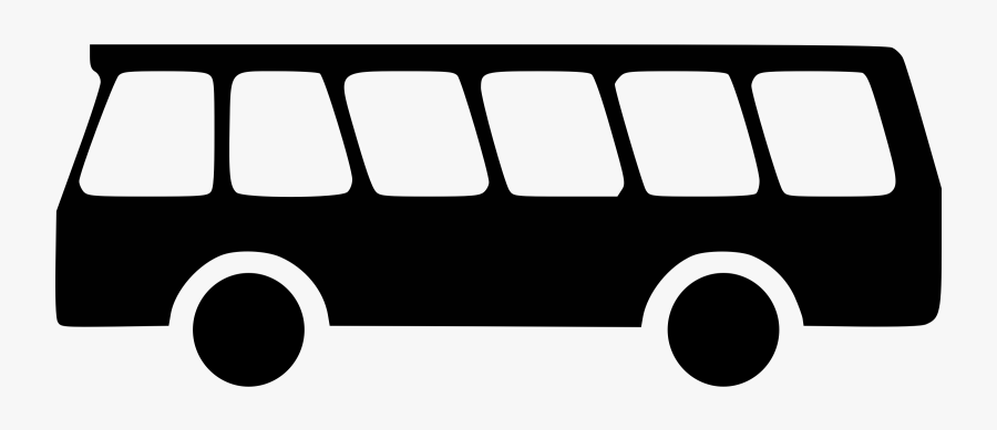 Bus Silhouette At Getdrawings - Bus Icon, Transparent Clipart