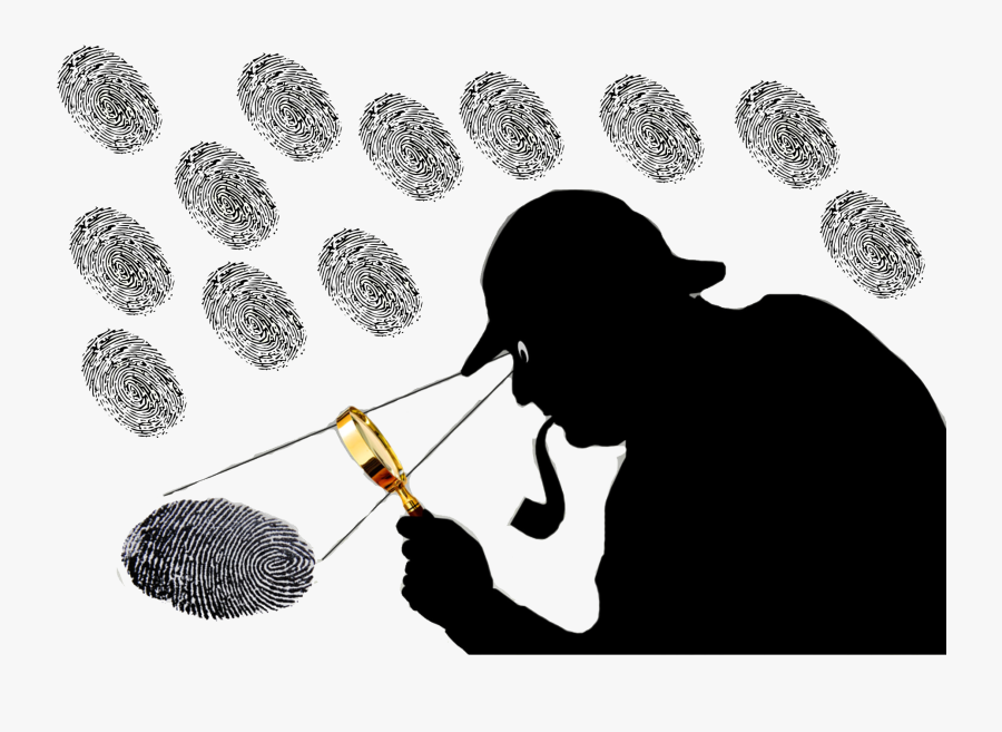 Sherlock Holmes Silhouette, Transparent Clipart