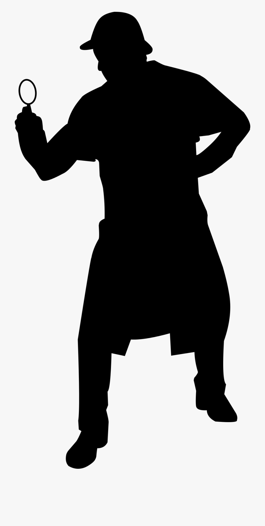 Sherlock Holmes Sherlock Tattoo - Sherlock Holmes Silhouette Png, Transparent Clipart