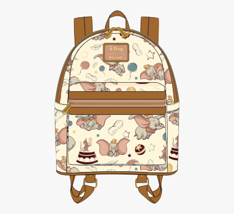 Loungefly Dumbo Mini Backpack Apparel - Dumbo Vintage Mini Backpack, Transparent Clipart