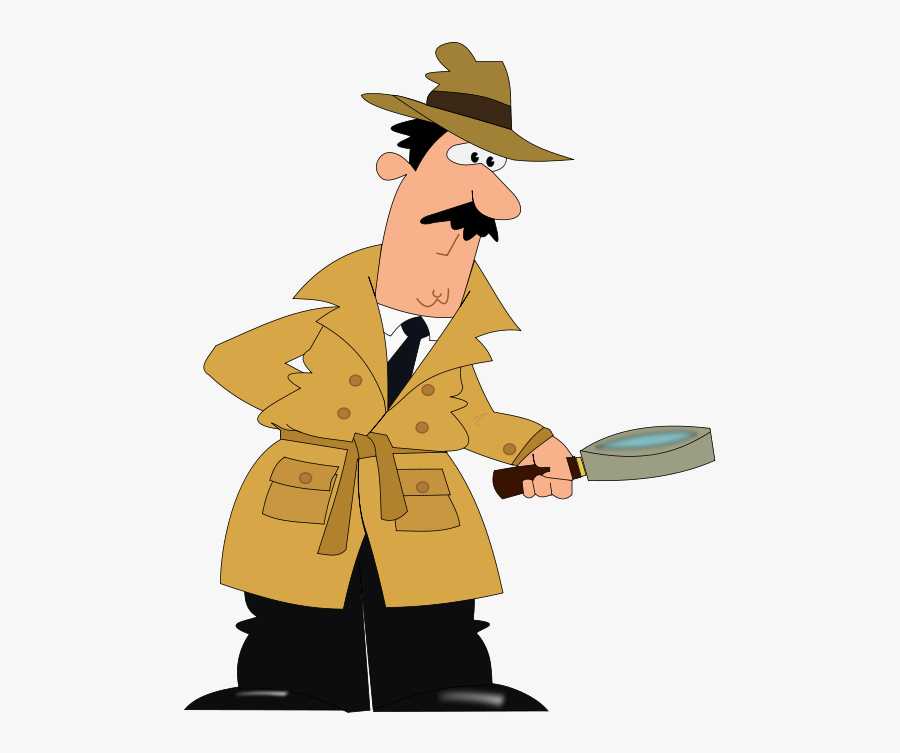 Inspection Clip Art Clipart Panda - Detective Cartoon Png, Transparent Clipart