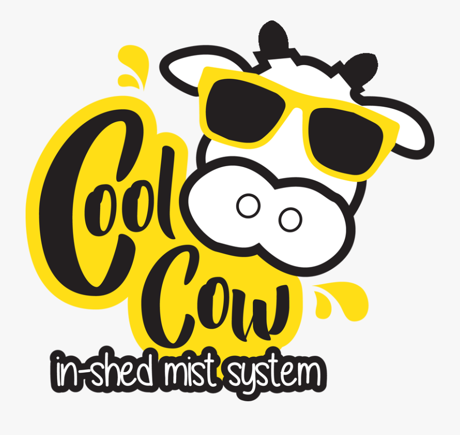 In-shed Mist System - Cool Cow Logo, Transparent Clipart