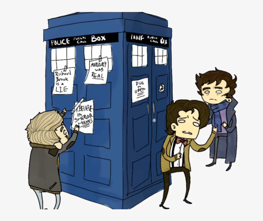 Clip Art These Fan Made Doctor - Cartoon, Transparent Clipart