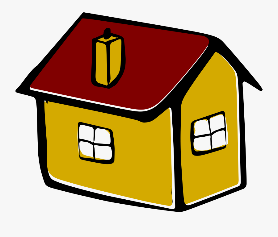 Yellow Shed - Desenhos De Casinhas Coloridas, Transparent Clipart