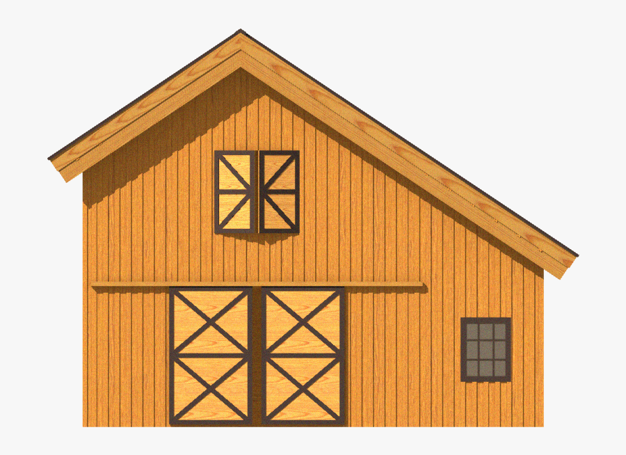 Barn Clipart Pole Barn - Barn, Transparent Clipart