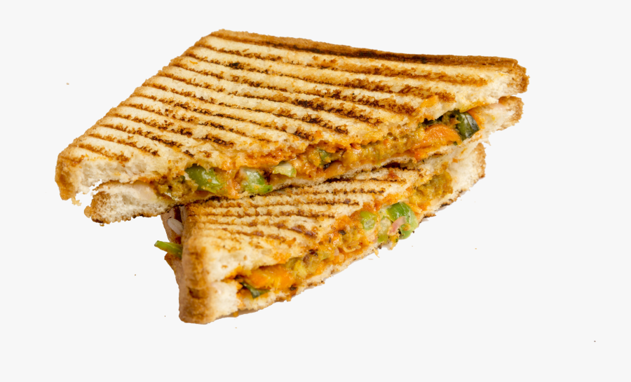 Veg Grilled Sandwich Png, Transparent Clipart